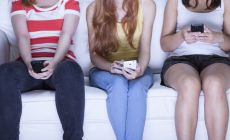 Teenage girls on mobile phones – How to prevent the quest for Facebook friends hurting your kids