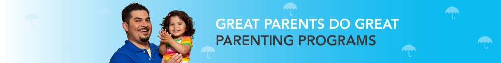 Father and daughter – Great parents do great parenting programs.